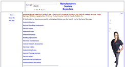 Desktop Screenshot of manufacturersdealersexporters.3seo.com