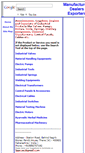 Mobile Screenshot of manufacturersdealersexporters.3seo.com